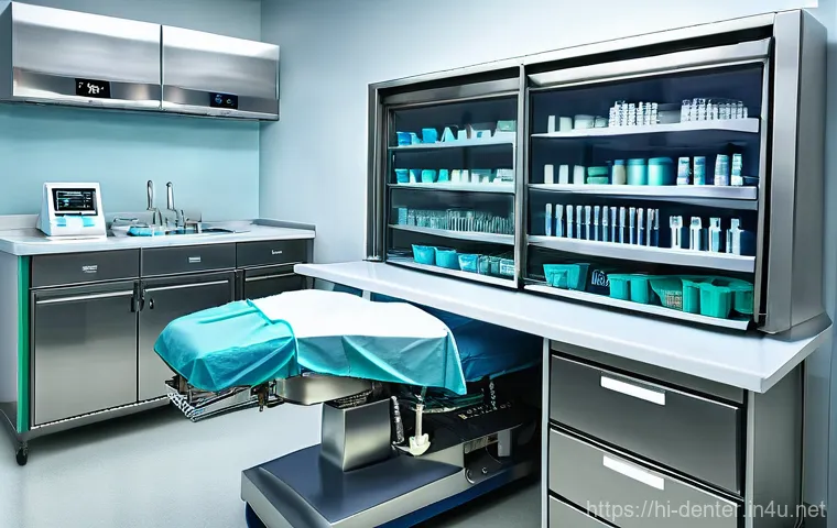 치과위생사 치과 기구 관리법 - **Prompt 1: Meticulous Initial Cleaning of Dental Instruments**
    "A highly detailed, realistic im...